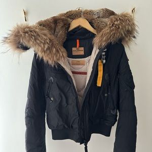 Parajumpers Gobi Fur Hood Bomber Jacket